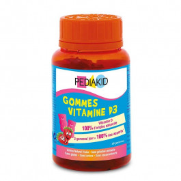 Pediakid Вітамін Д3, ведмежуйки, Gommes Vitamine D3, , 60 жувальних вітамінок