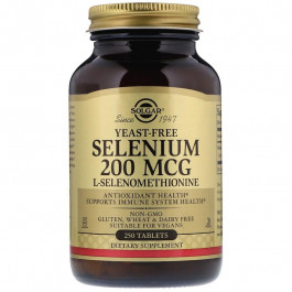 Solgar Селен (Selenium), 200 мкг, 250 таблеток