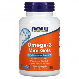   Now Омега-3 Omega-3 Mini Gels