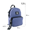 GoPack Міні рюкзак-сумка  Education Teens GO24-181XXS-3 фіолетовий - зображення 2