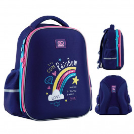 GoPack Рюкзак  Education напівкаркасний GO24-165M-1 Cute Rainbow