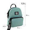 GoPack Міні рюкзак-сумка  Education GO24-181XXS-2 м'ятний - зображення 2