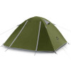 Naturehike P-Series 3P UPF 50+ Family Camping Tent NH18Z033-P, dark green - зображення 1