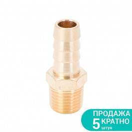   SIGMA Штуцер для шланга 10мм MT 1/4 "(латунь)