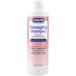 Davis Veterinary Шампунь-кондиционер Davis Detangling Shampoo от колтунов для собак, котов, концентрат, 50 мл (DTSR50