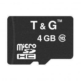 T&G 4 GB microSDHC Class 10 (TG-4GBSDCL10-00)