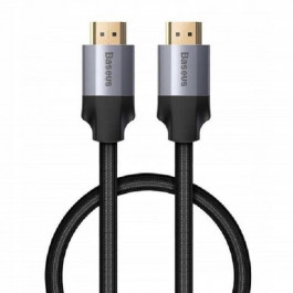 Baseus Enjoyment Series 4KHD Male To 4KHD Male Adapter Cable 0.5m Dark gray (WKSX000013)