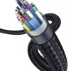 Baseus Enjoyment Series 4KHD Male To 4KHD Male Adapter Cable 0.75m Dark gray (WKSX000113) - зображення 3