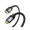 Baseus Enjoyment Series 4KHD Male To 4KHD Male Adapter Cable 0.75m Dark gray (WKSX000113) - зображення 5