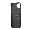 Pitaka MagEZ Case 3 Twill 1500D for iPhone 14 Plus Black/Grey (KI1401M) - зображення 5