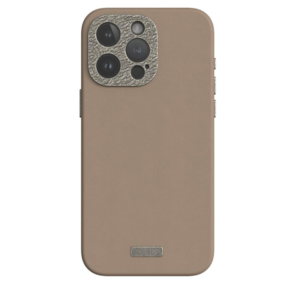 Moshi Napa Slim Hardshell Case for iPhone 15 Pro Max - Woodsmoke Brown (99MO231108) - зображення 1