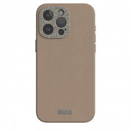 Moshi Napa Slim Hardshell Case for iPhone 15 Pro Max - Woodsmoke Brown (99MO231108)