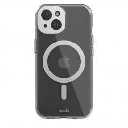 Moshi Slim Hardshell Case for iPhone 15 - Luna Silver (99MO231001)