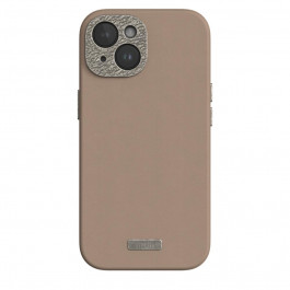 Moshi Napa Slim Hardshell Case for iPhone 15 - Woodsmoke Brown (99MO231105)