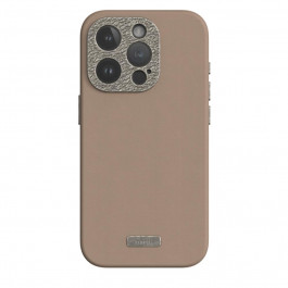 Moshi Napa Slim Hardshell Case for iPhone 15 Pro - Woodsmoke Brown (99MO231107)