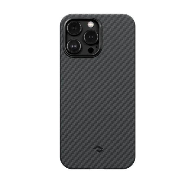 Pitaka MagEZ Case 3 Twill 1500D for iPhone 14 Pro Black/Grey (KI1401P) - зображення 1