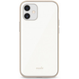 Moshi iGlaze Slim Hardshell Case for iPhone 12 mini Pearl White (99MO113106)