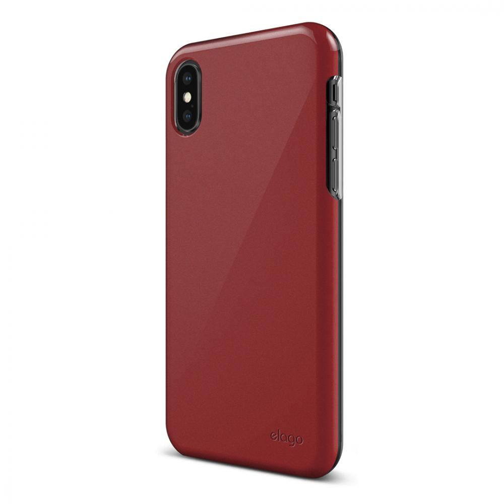 Elago iPhone X Slim Fit 2 Case Red (ES8SM2-RD) - зображення 1
