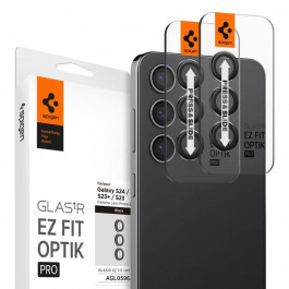 Spigen Optik.tr EZ FIT Camera Protector 2-pack Samsung Galaxy S23/S23 Plus Black (AGL05962)