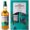 The Glenlivet Виски The 0.7 л 12 лет выдержки 40% в подарочной упаковке + 2 стакана (5000299213476) - зображення 1