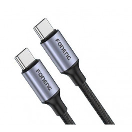 Foneng X95 USB Type-C - Type-C PD 60w 3a 1.2m black (X95-CA-TCTC)
