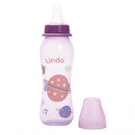 Lindo Бутылочка для кормления LI 134 фиолетовый 250 мл