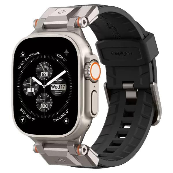 Spigen Ремінець  DuraPro Armor Watch Band for Apple Watch 49mm/45mm/44mm/42mm - Black (AMP06065) - зображення 1