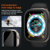 Spigen Захисне скло  Screen Protector Glas.tR Slim Pro Black для Apple Watch Ultra 49mm (AGL06163) - зображення 8