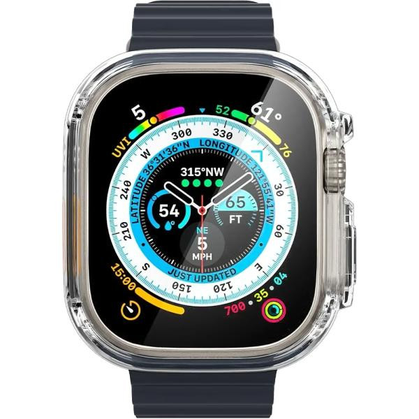 Spigen Чохол  Apple Watch Ultra (49 мм) Ultra Hybrid Crystal Clear Case ACS05459 - зображення 1