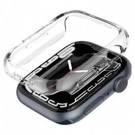 Spigen Чохол  для Apple Watch 7 45 mm Thin Fit Crystal Clear (ACS04179)