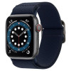 Spigen Нейлоновий ремінець  для Apple Watch 49 | 45 | 44 | 42 mm Band Lite Fit Navy (AMP02287) - зображення 2