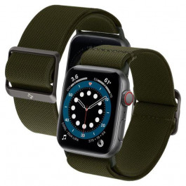 Spigen Нейлоновий ремінець  для Apple Watch 49 | 45 | 44 | 42 mm Band Lite Fit Khaki (AMP02288)