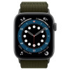 Spigen Нейлоновий ремінець  для Apple Watch 49 | 45 | 44 | 42 mm Band Lite Fit Khaki (AMP02288) - зображення 4