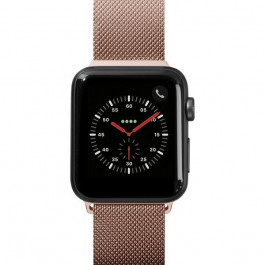 LAUT Ремешок  STEEL LOOP для Apple Watch размер 38/40 мм, розовое золото (LAUT_AWS_ST_RG)