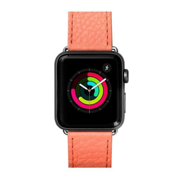 LAUT Ремешок  MILANO для Apple Watch 1-4 размер 42/44 мм, коралловый (LAUT_AWL_ML_P) - зображення 1