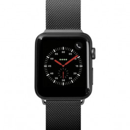 LAUT Ремешок  STEEL LOOP для Apple Watch размер 42/44 мм, черный (LAUT_AWL_ST_BK)