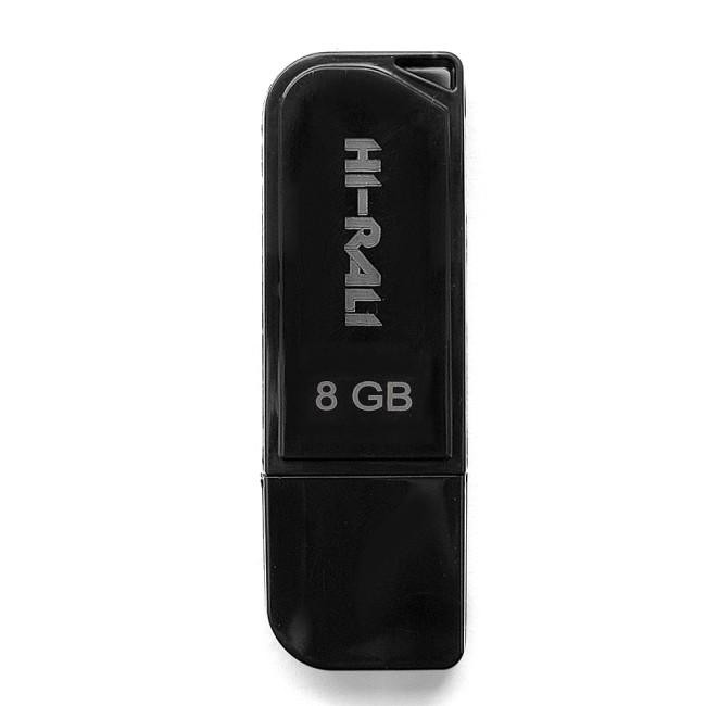 Hi-Rali 8 GB Taga USB 2.0 Black (HI-8GBTAGBK) - зображення 1