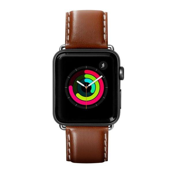 LAUT Ремешок  OXFORD для Apple Watch 1-4 размер 42/44 мм, Тобакко (LAUT_AWL_OX_BR) - зображення 1