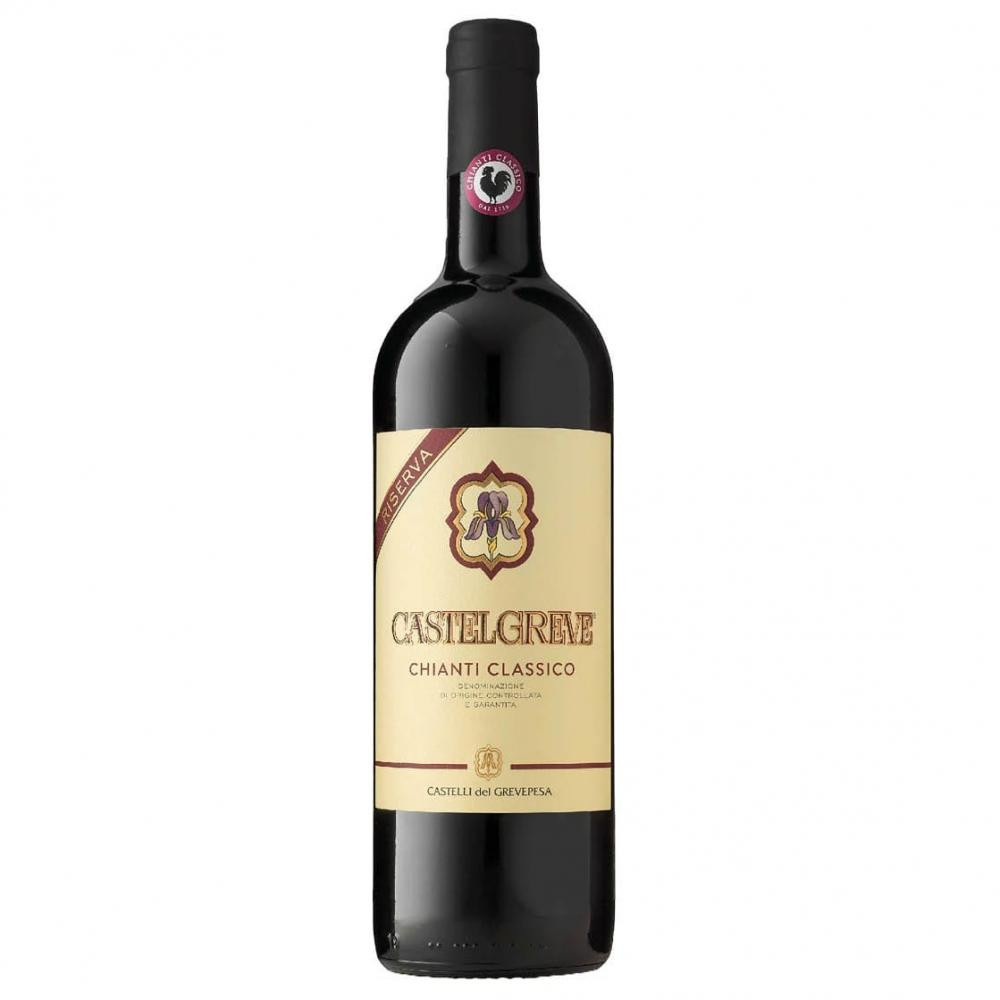 Castelli del Grevepesa Вино  Chianti Classico Castelgreve Riserva 0,75 л сухе тихе червоне (8008983941831) - зображення 1