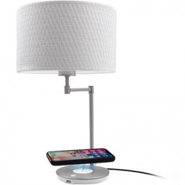 Macally LED with Wireless Charging and USB Port (LAMPCHARGEQI-E)