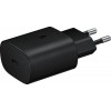 Мережевий зарядний пристрій Samsung 25W PD Power Adapter (w/o cable) Black (EP-TA800NBE)