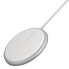 Baseus Simple Mini Magnetic Wireless Charger White (WXJK-F02) - зображення 2