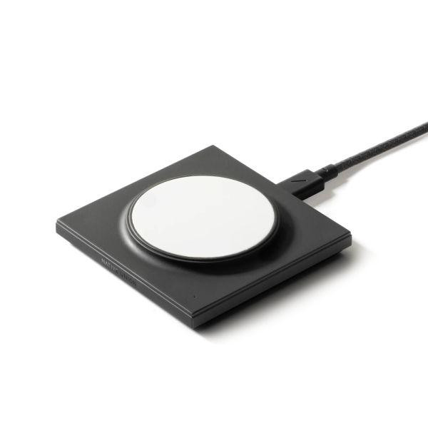 NATIVE UNION Drop Magnetic Wireless Charger Black (DROP-MAG-BLK-NP) - зображення 1