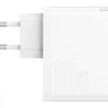 Baseus GaN5 Pro Fast Charger Type-C+USB 100W White (CCGP090202) - зображення 2