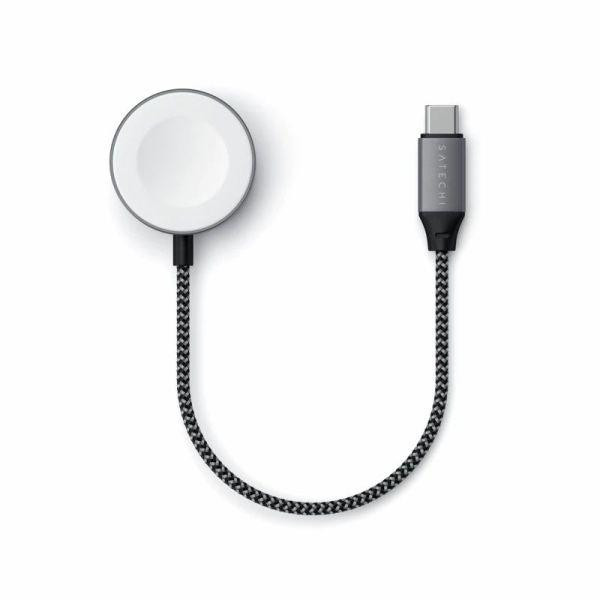 Satechi USB-C Magnetic Charging Cable for Apple Watch Space Gray (ST-TCAW7CM) - зображення 1