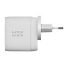 NATIVE UNION Fast GaN Charger PD 67W Dual USB-C Port White (FAST-PD67-WHT-INT) - зображення 1