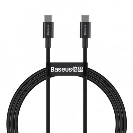 Baseus Superior Series Fast Charging Type-C to Type-C PD 1m Black (CATYS-B01)