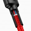 Baseus Cafule PD2.0 60W flash charging USB Type-C 20V 3A 1M Red (CATKLF-G09) - зображення 4