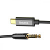 Baseus USB-C to Mini-jack 3.5 Yiven 1.2M Black (CAM01-01) - зображення 1