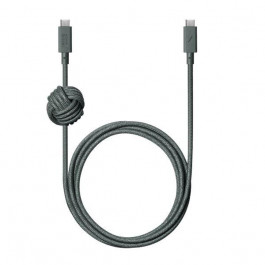 NATIVE UNION Anchor Cable USB Type-C to USB Type-C 240W 3m Slate Green (ACABLE-C-GRN-NP)